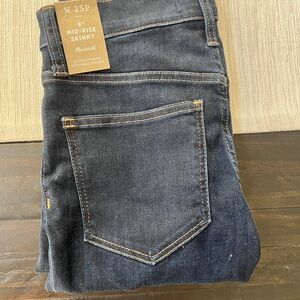 Madewell Dark Blue Denim Jeans